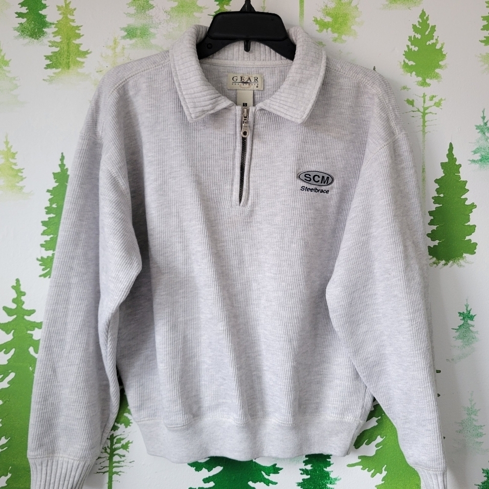 Small Gear For Sports Sweater.